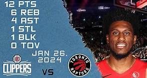 Thaddeus Young player Full Highlights vs CLIPPERS NBA Regular season game 26-01-2024
