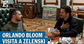 El actor Orlando Bloom se reúne con Zelenski en Kiev | EL PAÍS