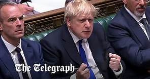 Boris Johnson's best PMQs moments through the years