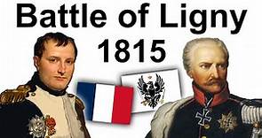 The Battle of Ligny, 1815 – the last victory of Napoleon Bonaparte