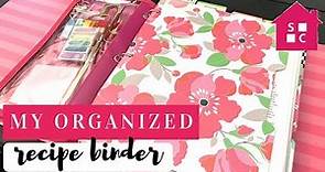 How to Organize Recipes in a Binder (updated)