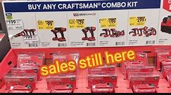 Lowes crazy update tools deals and packout