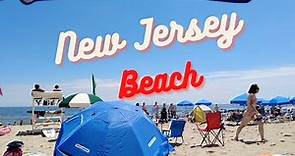 Long Branch Beach ⛱️ LA MERJOR Playa de NJ. ~ NEW JERSEY 4K