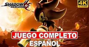 Shadow The Hedgehog | Juego Completo en Español (Sub) | Todos los Finales - 4K 60FPS