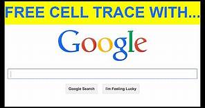Free Cell Number Tracing Technique - Watch Me Trace Cell Numbers Online