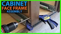 How To Screw Cabinet Face Frames Together