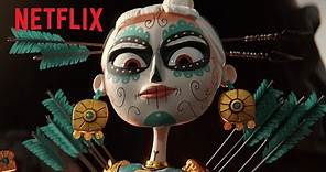 Chimi, la Calavera Guerrera, se une a la misión de Maya💀🏹 Maya y los tres: Adelanto | Netflix