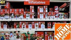 ALL CHRISTMAS INFLATABLES AT THE HOME DEPOT - Christmas Shopping Christmas Decorations Shop (4K)