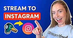 How To Go Live On Instagram From ANY Device FOR FREE with StreamYard