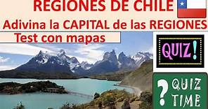 Capitales de Chile. Regiones de Chile y sus capitales