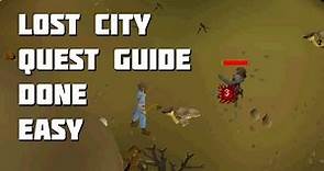 Runescape 2007 Lost City Quest Guide - Quest Guides Done Easy - Framed