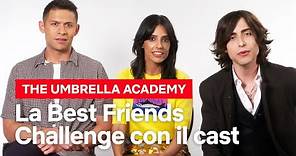 La Best Friends Challenge con il cast di The Umbrella Academy | Netflix Italia