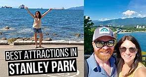 18 STANLEY PARK Attractions you CAN'T Miss! | Best Stanley Park Attractions, Vancouver BC