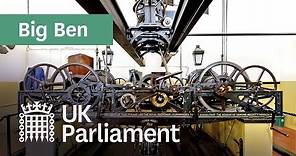 Big Ben: Winding the mechanism that powers the Great Clock