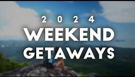 Top 10 Best Weekend Getaways 2024 | Bucket List Travel