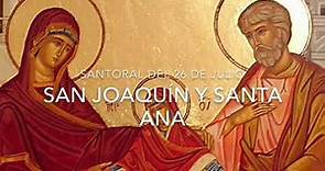 Santoral del 26 de Julio: San Joaquín y Santa Ana