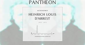 Heinrich Louis d'Arrest Biography - German astronomer (1822–1875)
