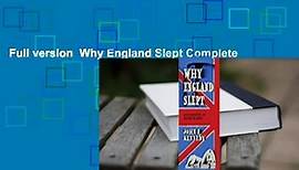 Full version Why England Slept Complete - video Dailymotion