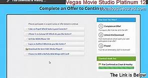 Vegas Movie Studio Platinum 12 (32 bit) Full Download (Download Here)