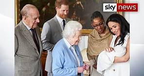 Harry and Meghan introduce Archie to the world