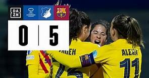 TSG 1899 Hoffenheim vs. FC Barcelona (0-5) | Resumen y goles | UEFA Women's Champions League 2021-22