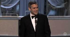 George Clooney Wins Supporting Actor: 2006 Oscars