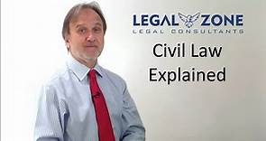 Civil law Explained