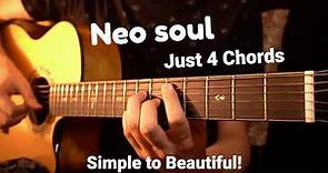 Beautiful Neo soul chord progression in 2 minutes (Mini-lesson)