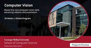 Online Course Preview | Computer Vision at Carnegie Mellon University