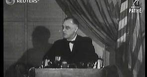 President Roosevelt's speech against dictators (1941)