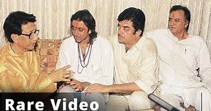 When Sanjay Dutt, Sunil Dutt & Shatrughan Sinha Met Bal Thackeray | Exclusive Clip!
