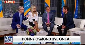 Donny Osmond Live On Fox And Friends