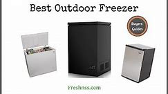 Best Outdoor Freezer (2022 Buyers Guide)