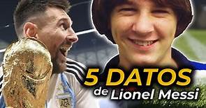 5 Datos IMPRESIONANTES de la vida privada de Lionel Messi 🐏⚽️