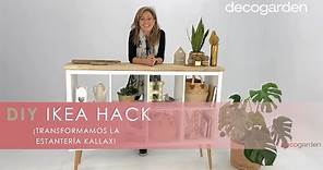DIY IKEA HACK: ¡Transformamos la estantería KALLAX! (MUY FÁCIL) 😍 - Decogarden - Yolanda Alzola