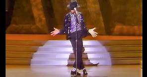Billie Jean 720p60 1st Moonwalk LIVE Performance at Motown 25 Michael Jackson