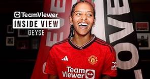 Geyse Signs For United 🇧🇷🤙 Behind The Scenes | Inside View