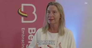 Rector of the College of Europe Federica Mogherini