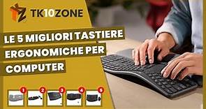 Le 5 migliori tastiere ergonomiche per computer