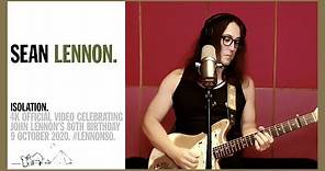 Sean Ono Lennon: 'Isolation' (4K) #LENNON80