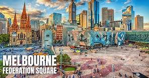 Melbourne Walking Tour: Federation Square to Melbourne Central【2019】
