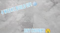 Humidifier Freezer Frost Chunk Eating & Wall Scraping!