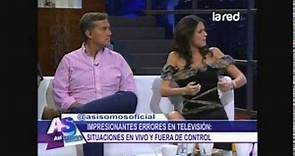 Errores en la televisión en vivo