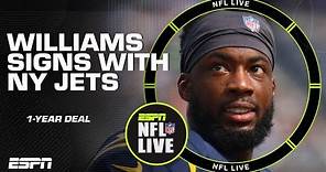 🚨 BREAKING NEWS 🚨 Mike Williams agrees to 1-year deal with the New York Jets 👀 | NFL Live