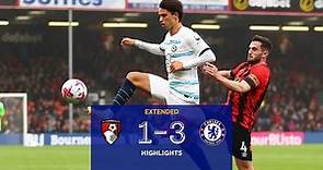 Bournemouth 1-3 Chelsea | Highlights - EXTENDED | Premier League 22/23