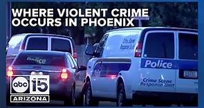 Half of violent crimes in Phoenix come from 8% of city blocks