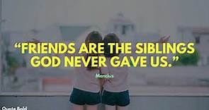 26 Short Friendship Quotes with Images