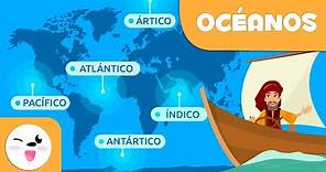 Los OCÉANOS para niños - Geografía para niños