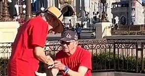 85-year-old proposes again to wife of 60 years at Disney World