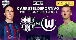 🏆 FC BARCELONA vs WOLFSBURGO | FINAL de la UEFA Champions League Femenina EN DIRECTO